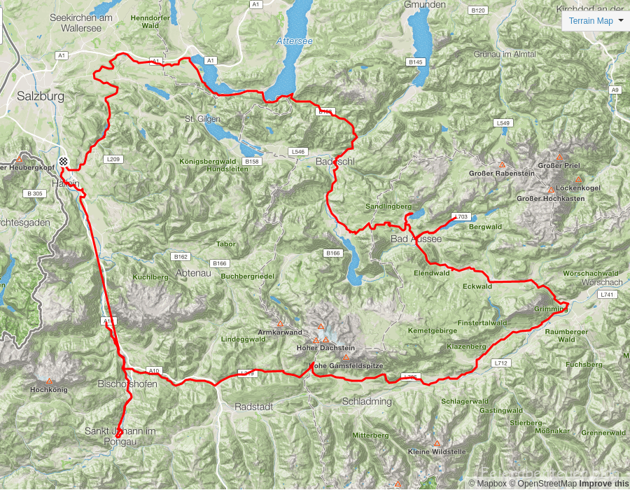 Eine 300km Ausfahrt durchs Salzkammergut